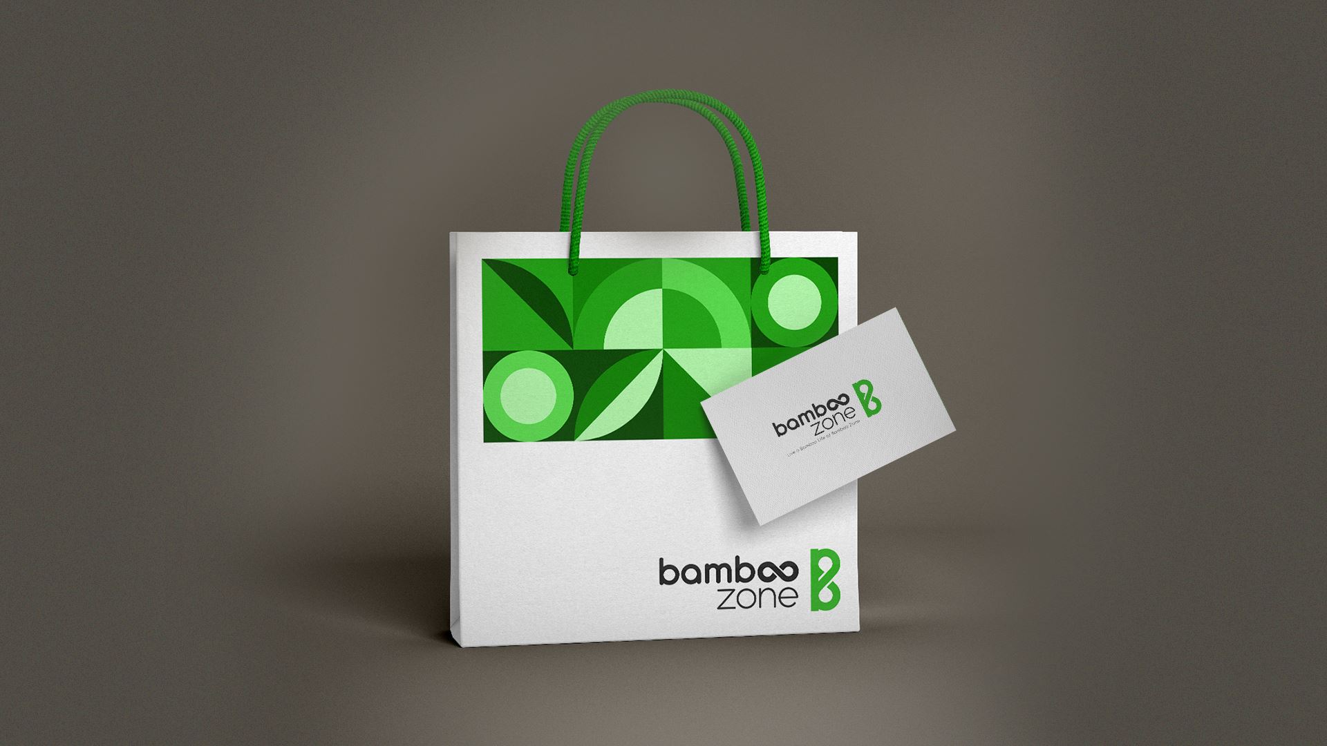 Branding, logo, and identity design of Bamboozone.