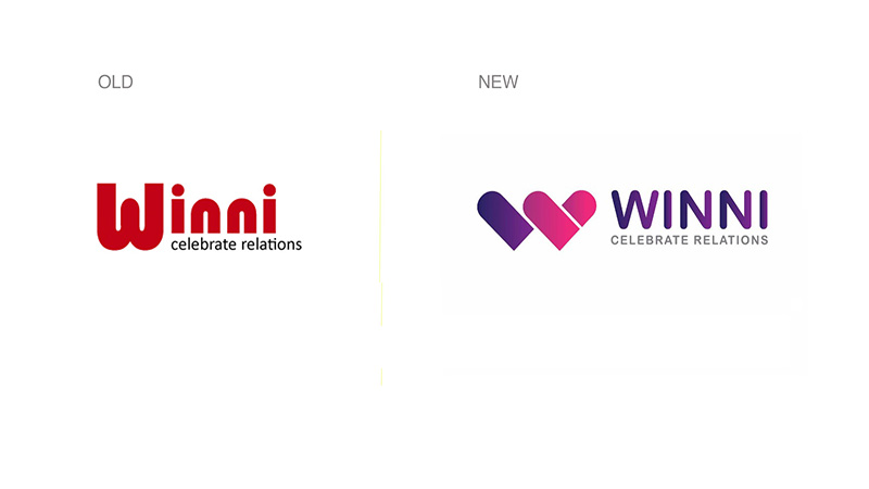 winni-rebranding-Logo, Identity design, Webdesign