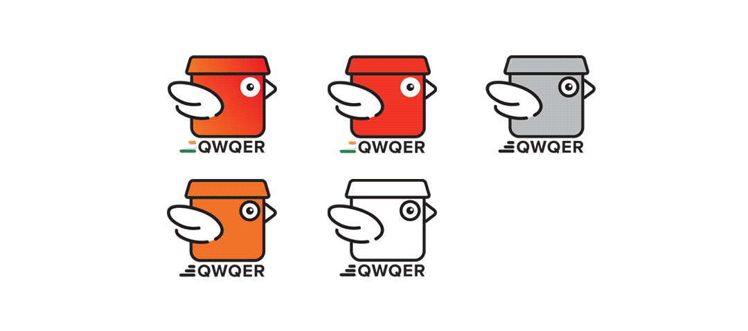 Logo Design and Branding of Qwqer India.