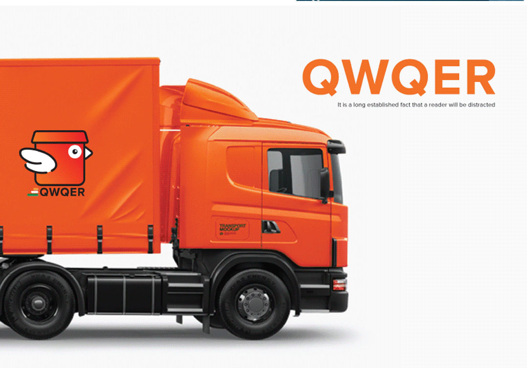 Logo Design and Branding of Qwqer India.