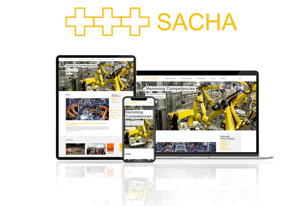 sacha - Web Design & Development