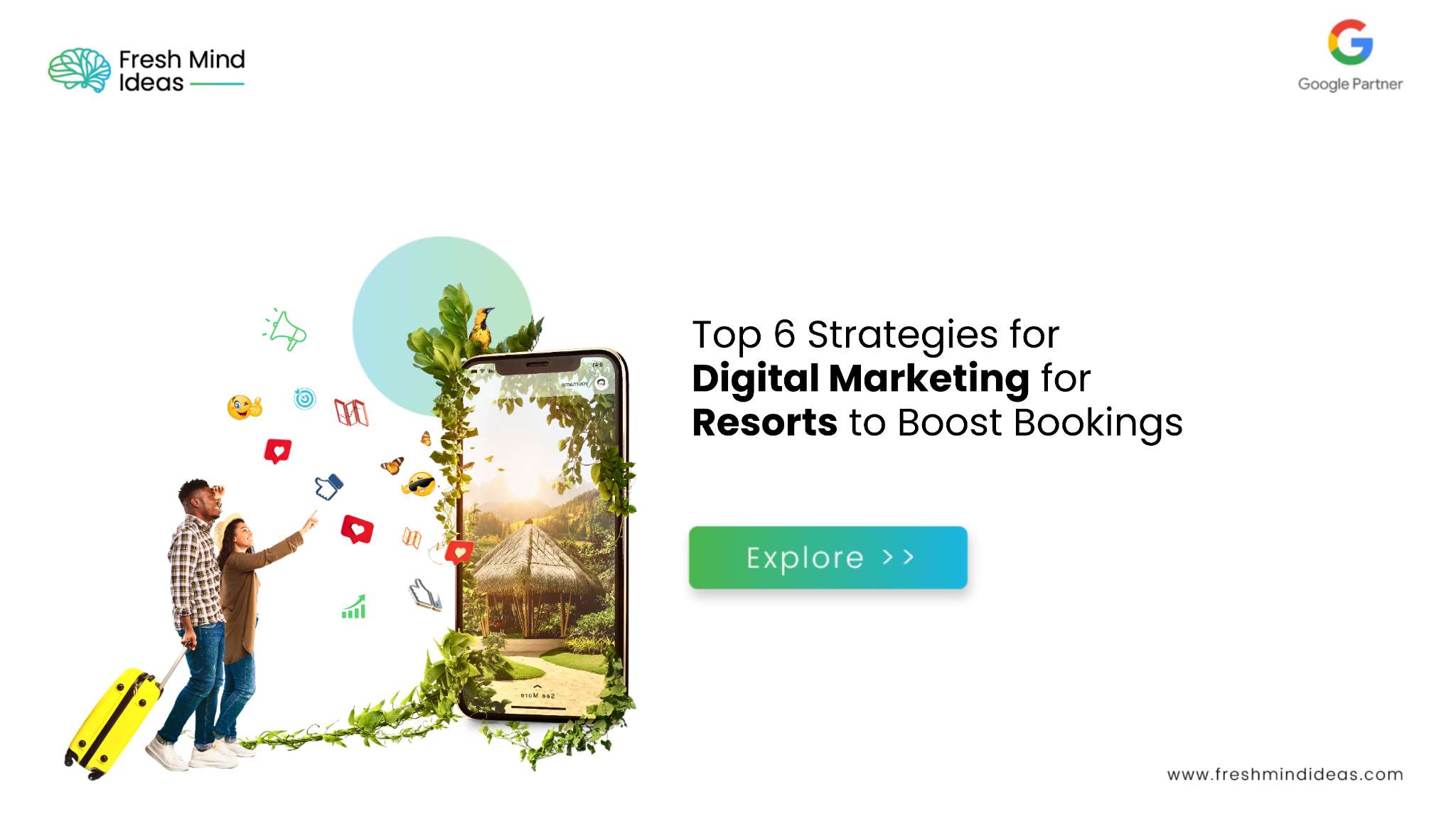 Top 6 Strategies for Digital Marketing for Resorts to Boost Bookings