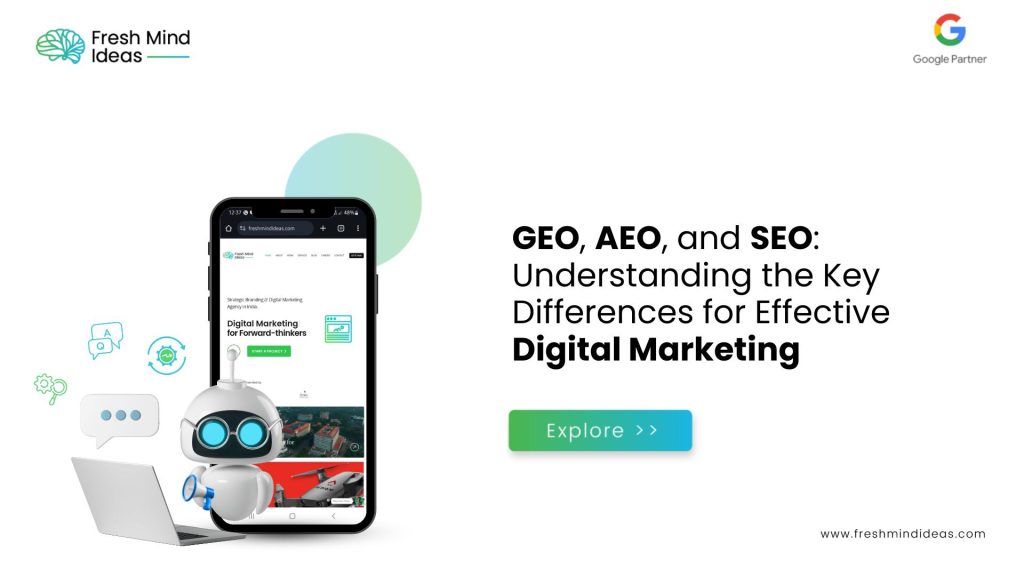 GEO, AEO, and SEO: Understanding the Key Differences for Effective Digital Marketing